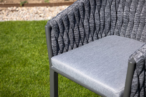 6-Seater Ceramic Dining Set with Extendable Outdoor Table