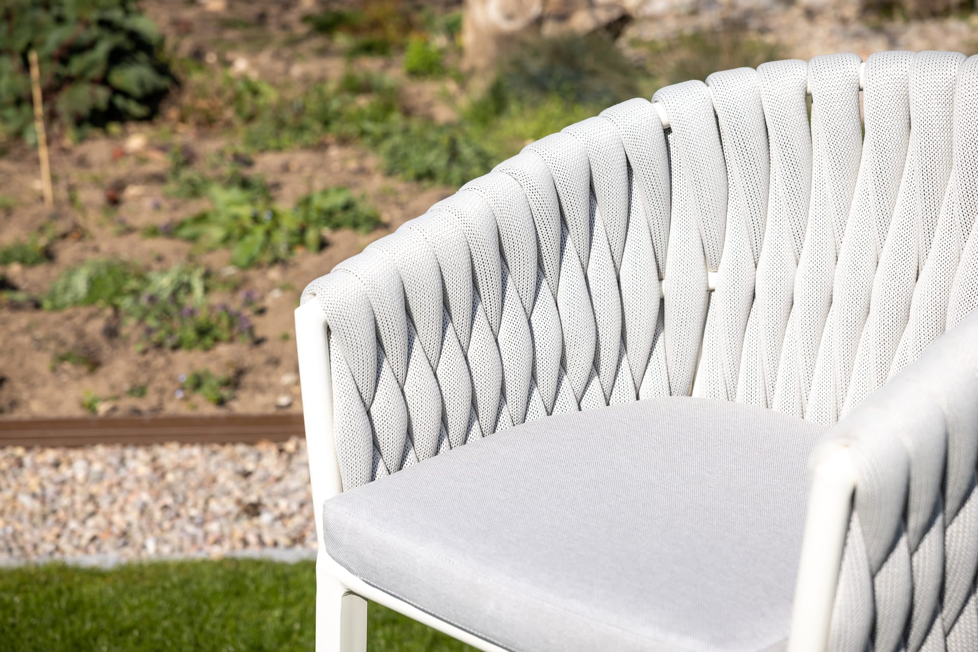 6-Seater Ceramic Dining Set with Extendable Outdoor Table