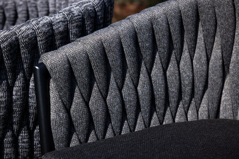 6-Seater Ceramic Dining Set with Extendable Outdoor Table